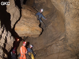 Grotte de Dadongpiandong - 大洞偏洞 - (Suiyang 绥阳, Zunyi Shi 遵义市, Guizhou 贵州省, Chine)