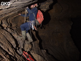 Grotte de Hongzhaozidong  红罩子洞 - Réseau de Shuanghedong 双河洞 - (Suiyang 绥阳,  Zunyi Shi 遵义市, Guizhou 贵州省, Chine)