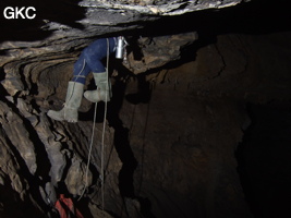 Grotte de Hongzhaozidong  红罩子洞 - Réseau de Shuanghedong 双河洞 - (Suiyang 绥阳,  Zunyi Shi 遵义市, Guizhou 贵州省, Chine)