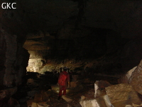 Galerie d'entrée de la Grotte de Dadongpiandong - 大洞偏洞 - (Suiyang 绥阳, Zunyi Shi 遵义市, Guizhou 贵州省, Chine)