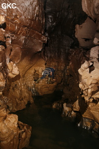 Grotte de Hongzhaozidong  红罩子洞 - Réseau de Shuanghedong 双河洞 - (Suiyang 绥阳,  Zunyi Shi 遵义市, Guizhou 贵州省, Chine)