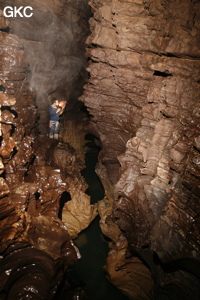 Grotte de Hongzhaozidong  红罩子洞 - Réseau de Shuanghedong 双河洞 - (Suiyang 绥阳,  Zunyi Shi 遵义市, Guizhou 贵州省, Chine)