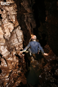 Grotte de Hongzhaozidong  红罩子洞 - Réseau de Shuanghedong 双河洞 - (Suiyang 绥阳,  Zunyi Shi 遵义市, Guizhou 贵州省, Chine)