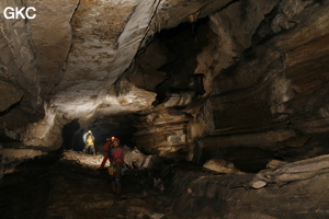 Grotte de Dadongpiandong - 大洞偏洞 - (Suiyang 绥阳, Zunyi Shi 遵义市, Guizhou 贵州省, Chine)