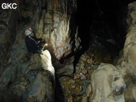 Grotte de Hongzhaozidong  红罩子洞 - Réseau de Shuanghedong 双河洞 - (Suiyang 绥阳,  Zunyi Shi 遵义市, Guizhou 贵州省, Chine)