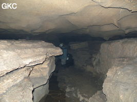Grotte de Hetaopingdong - 核桃坪洞 (Wenquan, Suiyang 绥阳, Zunyi Shi 遵义市, Guizhou 贵州省, Chine)