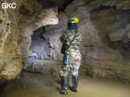 Grotte de Hetaopingdong - 核桃坪洞 (Wenquan, Suiyang 绥阳, Zunyi Shi 遵义市, Guizhou 贵州省, Chine)