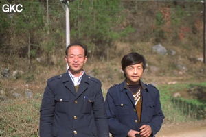 Nos chauffeurs de bus dans le comté de Hefeng (Hubei).