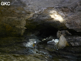 Grotte de Shuangheshuidong 双河水洞. - réseau de Shuanghedongqun 双河洞 - (Wenquan, Suiyang 绥阳, Zunyi Shi 遵义市, Guizhou 贵州省, Chine 中国)