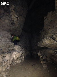 Grotte de Longtanzishuidong 龙潭子水洞 (aval) - réseau de Shuanghedongqun 双河洞 - (Wenquan, Suiyang 绥阳, Zunyi Shi 遵义市, Guizhou 贵州省, Chine 中国)