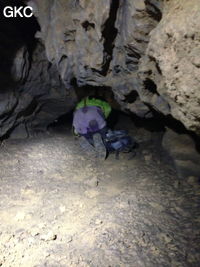 Grotte de Longtanzishuidong 龙潭子水洞 (aval) - réseau de Shuanghedongqun 双河洞 - (Wenquan, Suiyang 绥阳, Zunyi Shi 遵义市, Guizhou 贵州省, Chine 中国)