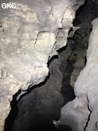 Grotte de Longtanzishuidong 龙潭子水洞 (aval) - réseau de Shuanghedongqun 双河洞 - (Wenquan, Suiyang 绥阳, Zunyi Shi 遵义市, Guizhou 贵州省, Chine 中国)