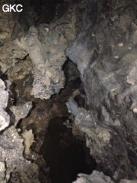 Grotte de Longtanzishuidong 龙潭子水洞 (aval) - réseau de Shuanghedongqun 双河洞 - (Wenquan, Suiyang 绥阳, Zunyi Shi 遵义市, Guizhou 贵州省, Chine 中国)