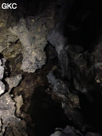 Grotte de Longtanzishuidong 龙潭子水洞 (aval) - réseau de Shuanghedongqun 双河洞 - (Wenquan, Suiyang 绥阳, Zunyi Shi 遵义市, Guizhou 贵州省, Chine 中国)