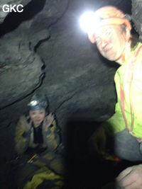 Grotte de Longtanzishuidong 龙潭子水洞 (aval) - réseau de Shuanghedongqun 双河洞 - (Wenquan, Suiyang 绥阳, Zunyi Shi 遵义市, Guizhou 贵州省, Chine 中国)