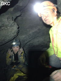 Grotte de Longtanzishuidong 龙潭子水洞 (aval) - réseau de Shuanghedongqun 双河洞 - (Wenquan, Suiyang 绥阳, Zunyi Shi 遵义市, Guizhou 贵州省, Chine 中国)