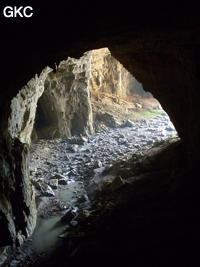 Laoyingyan - 老鹰 (Santang 三塘, Zhijin 织金, Bijie Diqu 毕节地区, Guizhou 贵州省, Chine)