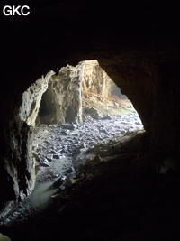 Laoyingyan - 老鹰 (Santang 三塘, Zhijin 织金, Bijie Diqu 毕节地区, Guizhou 贵州省, Chine)