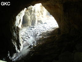 Laoyingyan - 老鹰 (Santang 三塘, Zhijin 织金, Bijie Diqu 毕节地区, Guizhou 贵州省, Chine)