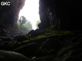 Laoyingyan - 老鹰 (Santang 三塘, Zhijin 织金, Bijie Diqu 毕节地区, Guizhou 贵州省, Chine)