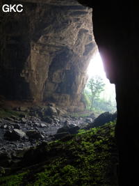 Laoyingyan - 老鹰 (Santang 三塘, Zhijin 织金, Bijie Diqu 毕节地区, Guizhou 贵州省, Chine)