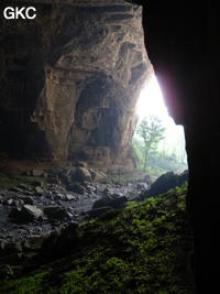 Laoyingyan - 老鹰 (Santang 三塘, Zhijin 织金, Bijie Diqu 毕节地区, Guizhou 贵州省, Chine)