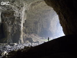 Laoyingyan - 老鹰 (Santang 三塘, Zhijin 织金, Bijie Diqu 毕节地区, Guizhou 贵州省, Chine)