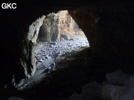 Laoyingyan - 老鹰 (Santang 三塘, Zhijin 织金, Bijie Diqu 毕节地区, Guizhou 贵州省, Chine)