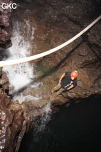 Grotte de Ganhechushuidong - 干河洞. (Santang 三塘, Zhijin 织金, Bijie Diqu 毕节地区, Guizhou 贵州省, Chine)