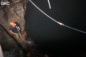 Grotte de Ganhechushuidong - 干河洞. (Santang 三塘, Zhijin 织金, Bijie Diqu 毕节地区, Guizhou 贵州省, Chine)