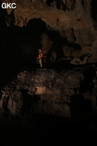 Grotte de Ganhechushuidong - 干河洞. (Santang 三塘, Zhijin 织金, Bijie Diqu 毕节地区, Guizhou 贵州省, Chine)