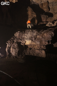 Grotte de Ganhechushuidong - 干河洞. (Santang 三塘, Zhijin 织金, Bijie Diqu 毕节地区, Guizhou 贵州省, Chine)