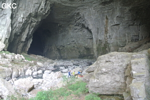 Laoyingyan - 老鹰 (Santang 三塘, Zhijin 织金, Bijie Diqu 毕节地区, Guizhou 贵州省, Chine)