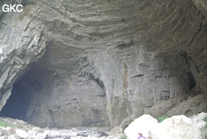 Laoyingyan - 老鹰 (Santang 三塘, Zhijin 织金, Bijie Diqu 毕节地区, Guizhou 贵州省, Chine)