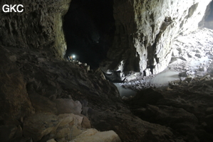 Laoyingyan - 老鹰 (Santang 三塘, Zhijin 织金, Bijie Diqu 毕节地区, Guizhou 贵州省, Chine)