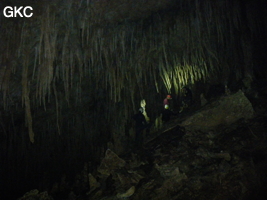 Grotte de Miaodong 苗洞 (Tangbian 塘边, Pingtang 平塘, Qiannan 黔南, Guizhou 贵州省, Chine)