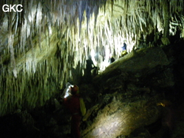 Grotte de Miaodong 苗洞 (Tangbian 塘边, Pingtang 平塘, Qiannan 黔南, Guizhou 贵州省, Chine)