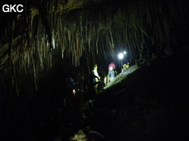 Grotte de Miaodong 苗洞 (Tangbian 塘边, Pingtang 平塘, Qiannan 黔南, Guizhou 贵州省, Chine)