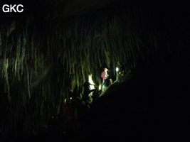 Grotte de Miaodong 苗洞 (Tangbian 塘边, Pingtang 平塘, Qiannan 黔南, Guizhou 贵州省, Chine)