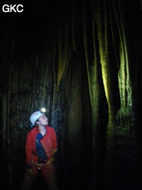 Grotte de Miaodong 苗洞 (Tangbian 塘边, Pingtang 平塘, Qiannan 黔南, Guizhou 贵州省, Chine)