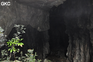 Grotte de Pusadong 菩萨洞. (Pingtang 平塘, Qiannan 黔南, Guizhou 贵州省, Chine 中国)