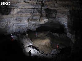 Grotte de Shanwangdong 山王洞 - réseau de Shuanghedongqun 双河洞 - (Suiyang 绥阳, Zunyi Shi 遵义市, Guizhou 贵州省, Chine 中国)