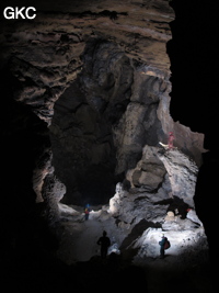 Grotte de Shanwangdong 山王洞 - réseau de Shuanghedongqun 双河洞 - (Suiyang 绥阳, Zunyi Shi 遵义市, Guizhou 贵州省, Chine 中国)