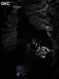 Grotte de Shanwangdong 山王洞 - réseau de Shuanghedongqun 双河洞 - (Suiyang 绥阳, Zunyi Shi 遵义市, Guizhou 贵州省, Chine 中国)