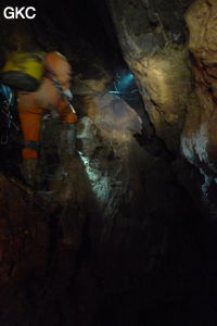 Grotte de Shanwangdong 山王洞 - réseau de Shuanghedongqun 双河洞 - (Suiyang 绥阳, Zunyi Shi 遵义市, Guizhou 贵州省, Chine 中国)