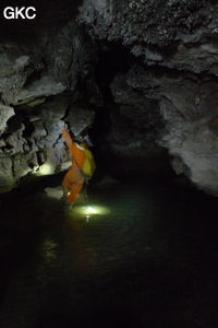 Grotte de Shanwangdong 山王洞 - réseau de Shuanghedongqun 双河洞 - (Suiyang 绥阳, Zunyi Shi 遵义市, Guizhou 贵州省, Chine 中国)