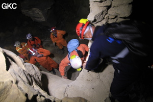 Grotte de Shanwangdong 山王洞 - réseau de Shuanghedongqun 双河洞 - (Suiyang 绥阳, Zunyi Shi 遵义市, Guizhou 贵州省, Chine 中国)