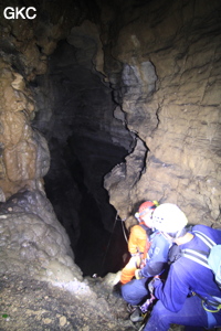 Puits Des Déchets, Grotte de Shanwangdong 山王洞 - réseau de Shuanghedongqun 双河洞 - (Suiyang 绥阳, Zunyi Shi 遵义市, Guizhou 贵州省, Chine 中国)