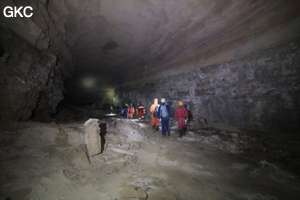 Grotte de Pixiaodong 皮硝洞 - réseau de Shuanghedong 双河洞 - (Wenquan, Suiyang 绥阳, Zunyi 遵义市, Guizhou 贵州省, Chine 中国).