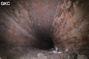 Grotte de Pixiaodong 皮硝洞 - réseau de Shuanghedong 双河洞 - (Wenquan, Suiyang 绥阳, Zunyi 遵义市, Guizhou 贵州省, Chine 中国).